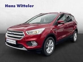 Gebraucht Ford Kuga Titanium 150 PS (110 kW) 2019 Rubyrot (metallic) SUV