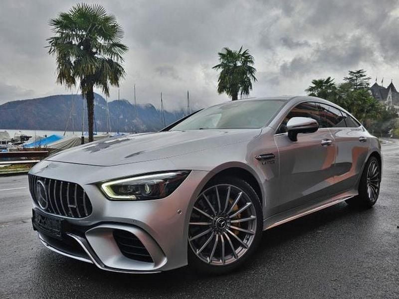 Iridiumsilber metalliclack (metallic) Gebraucht 2020 Mercedes AMG GT 63 AMG Coupé | 124.950 € - Bild 1/4
