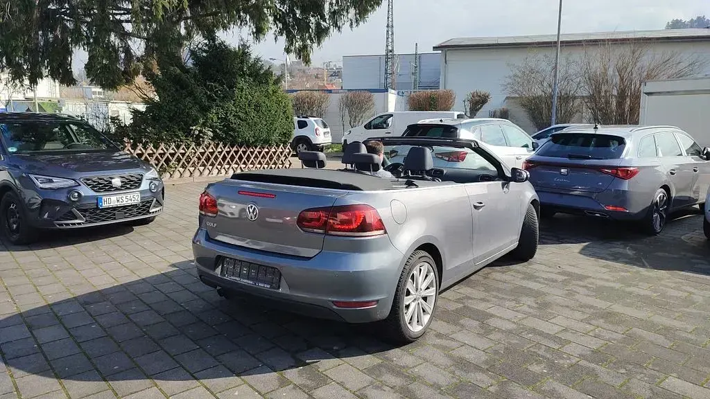 Używany VW Golf 160 KM (117 kW) 2011 Szary Kabriolet