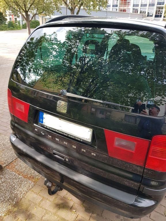 Gebraucht Seat Alhambra 116 PS (85 kW) 2007 Schwarz Van / Kleinbus