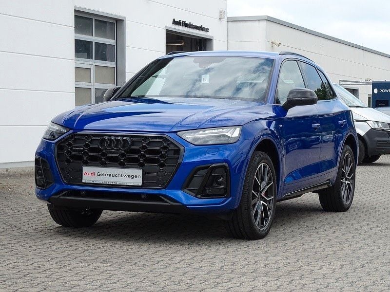 Blau Gebraucht 2022 Audi Q5 S-Line SUV | 42.900 € (Fairer Preis) - Bild 1/4