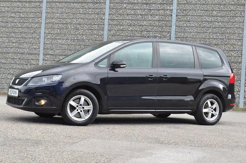 Gebraucht Seat Alhambra Reference 116 PS (85 kW) 2013 Schwarz Van / Kleinbus