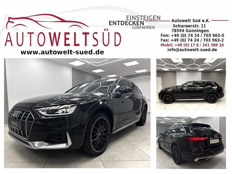 Mythosschwarz metallic Gebraucht 2023 Audi A4 Allroad Business Kombi | 36.900 € (Fairer Preis) - Bild 1/4