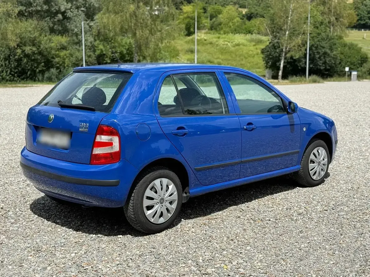 Gebraucht Skoda Fabia 75 PS (55 kW) 2006 Blau Kleinwagen