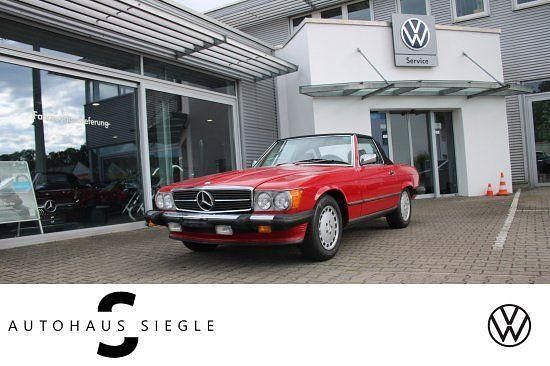 Signalrot Gebraucht 1987 Mercedes 560 Cabrio | 35.930 € - Bild 1/4