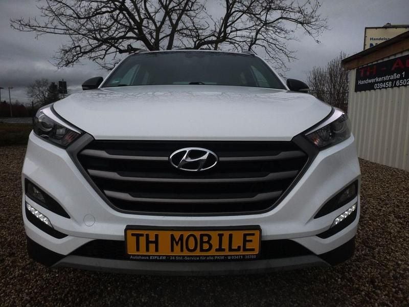 Gebraucht Hyundai Tucson Passion 132 PS (97 kW) 2018 Weiß SUV