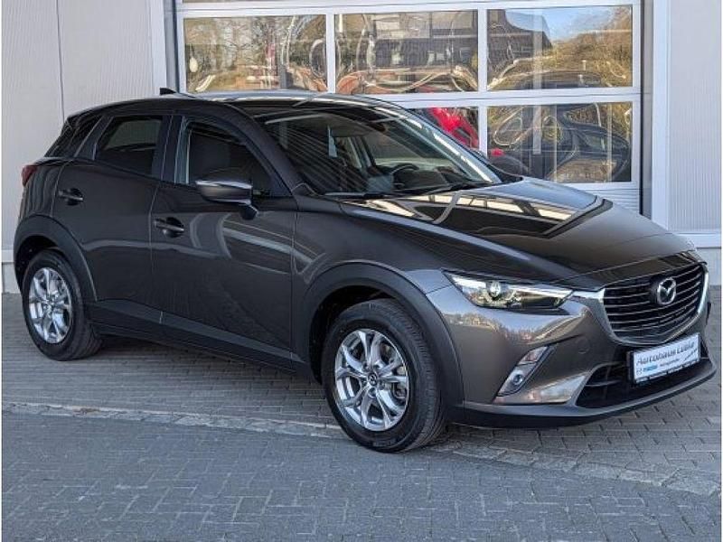 Gebraucht Mazda CX-3 Exclusive-Line 120 PS (88 kW) 2017 Obsidiangrau metallic (metallic) SUV