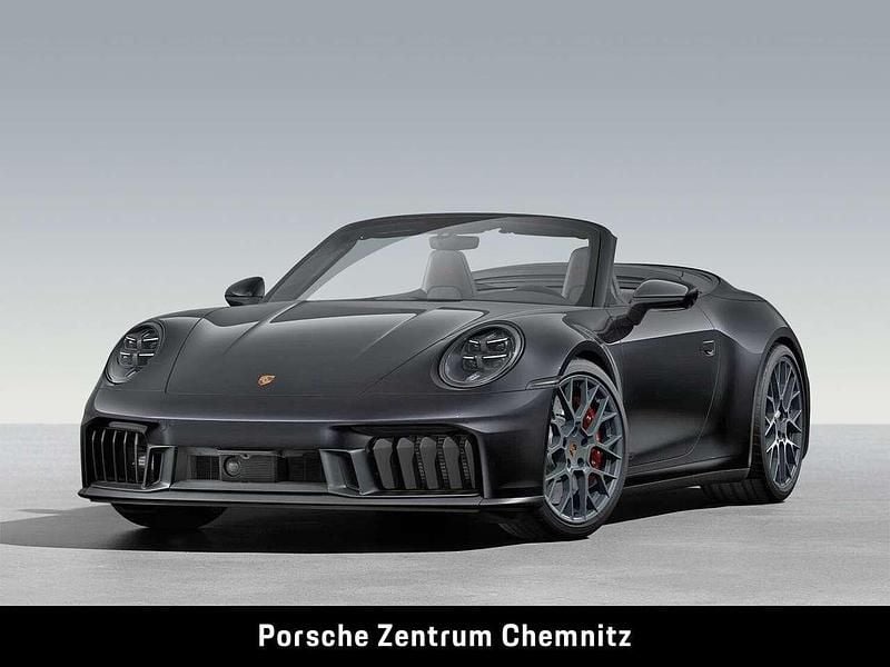 Tiefschwarz Neu 2025 Porsche 911 Carrera 4 GTS Cabrio | 207.393 € (Guter Preis) - Bild 1/4