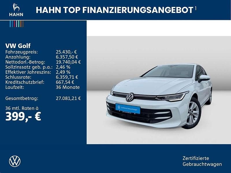 Gebraucht VW Golf Goal 116 PS (85 kW) 2025 Pure white Limousine