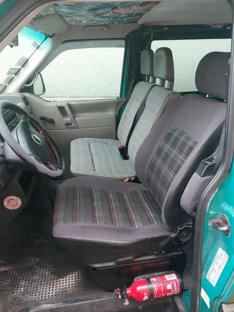 Usata VW T4 88 CV (64 kW) 2003 Verde Furgone