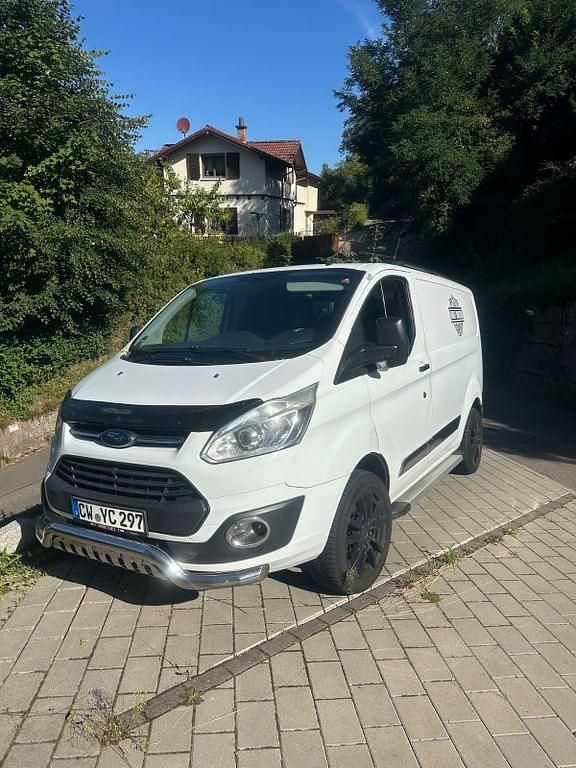 Weiß Gebraucht 2013 Ford Transit Custom Van / Kleinbus | 6.400 € - Bild 1/4