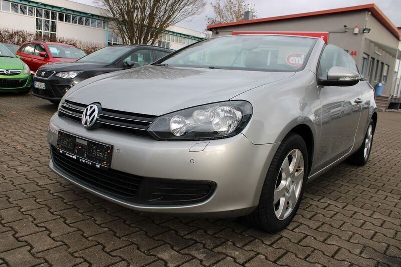Grau Gebraucht 2012 VW Golf Cabriolet Cabrio | 8.490 € (Fairer Preis) - Bild 1/4