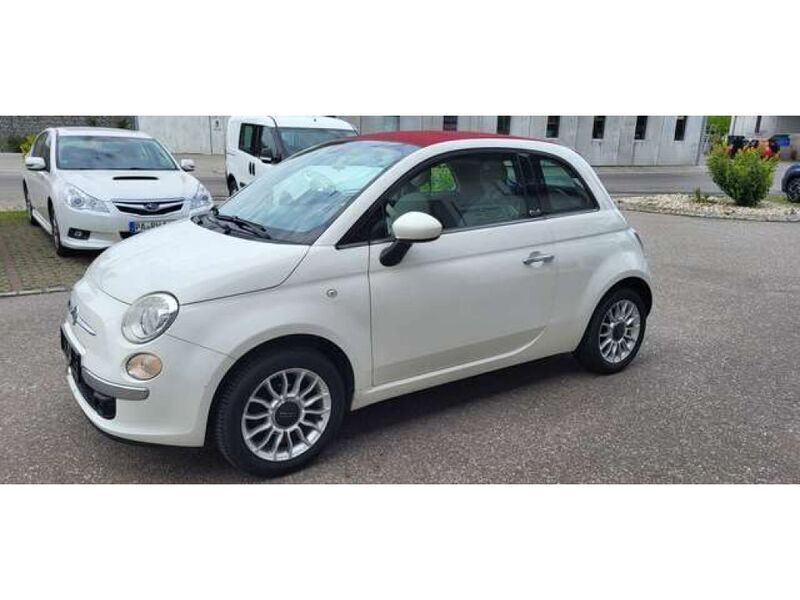 Colore esterno (gelato weiss) Gebraucht 2011 Fiat 500 Lounge Cabrio | 3.990 € (Superpreis) - Bild 1/4