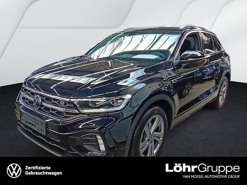 Schwarz Gebraucht 2025 VW T-Roc R-line SUV | 29.740 € (Fairer Preis) - Bild 1/4