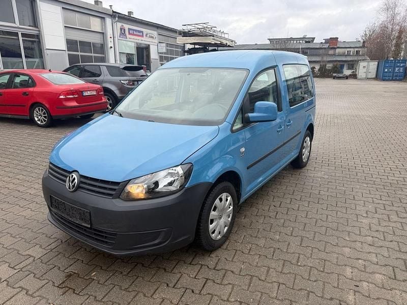 Gebraucht VW Caddy Trendline 86 PS (63 kW) 2012 Blau Van / Kleinbus