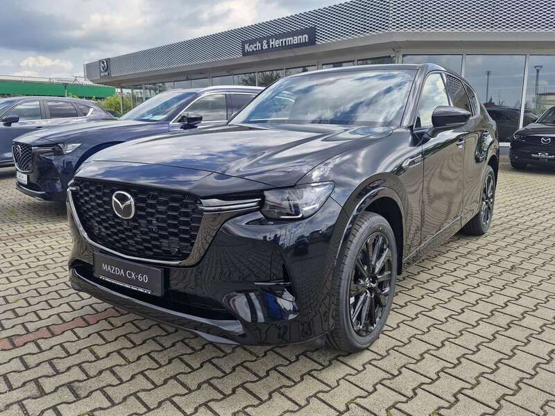 Jet black Neu 2025 Mazda CX-60 SUV | 58.599 € (Etwas zu teuer) - Bild 1/4