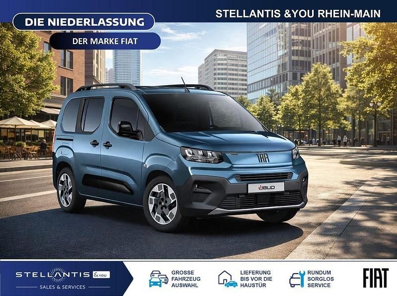 Neu Fiat Qubo La Prima 131 PS (96 kW) 2026 Blau Van / Kleinbus