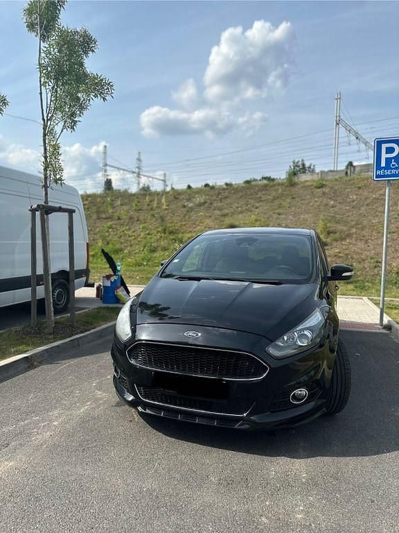 Schwarz Gebraucht 2018 Ford S-MAX ST-Line Van / Kleinbus | 10.200 € (Fairer Preis) - Bild 1/4