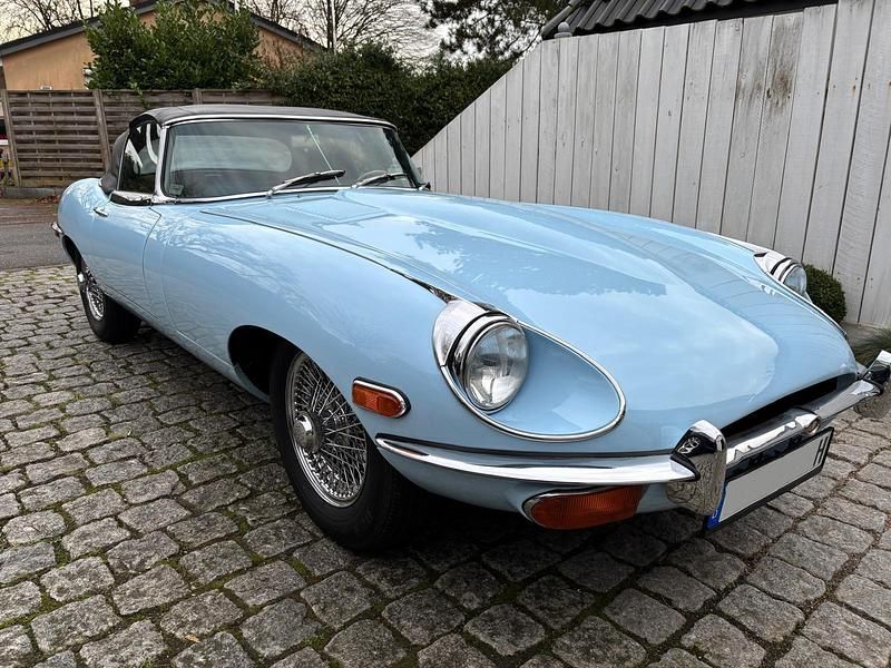 Gebraucht Jaguar E-Type 265 PS (194 kW) 1969 Blau Cabrio