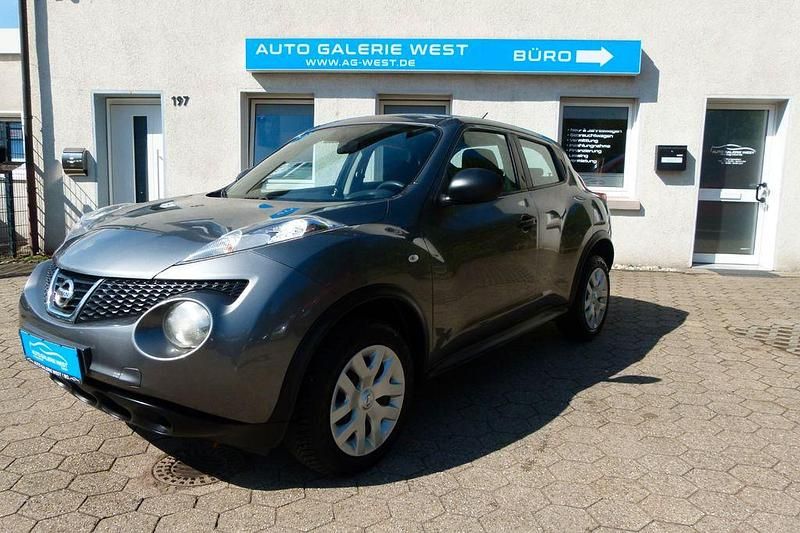Grau Gebraucht 2012 Nissan Juke Visia SUV | 4.290 € (Etwas zu teuer) - Bild 1/4