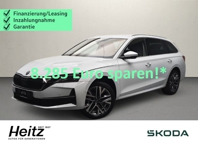 Moonweiss metallic Neu 2024 Skoda Octavia Tour Kombi | 39.989 € (Teuer) - Bild 1/4