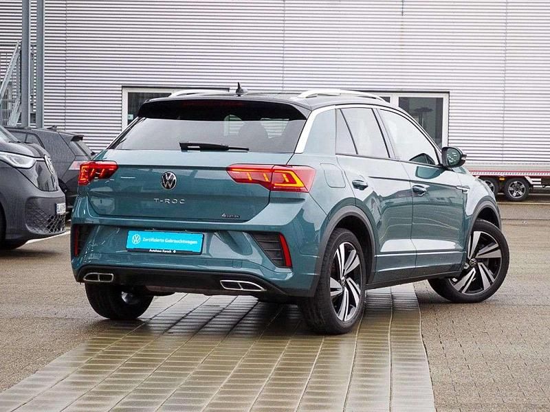 Gebraucht VW T-Roc R-line 190 PS (139 kW) 2022 Petroleum blue (metallic) SUV