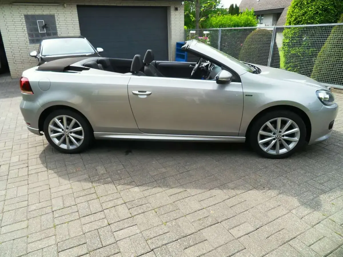 Brugt VW Golf Cabriolet LOUNGE 110 HK (80 kW) 2016 Sølv Cabriolet