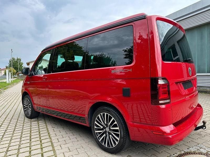 Rot Gebraucht 2017 VW California Edition Van | 36.900 € (Fairer Preis) - Bild 1/4