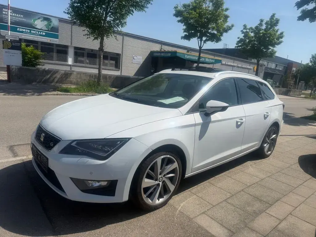 Gebraucht Seat Leon ST FR 184 PS (135 kW) 2017 Weiß Kombi