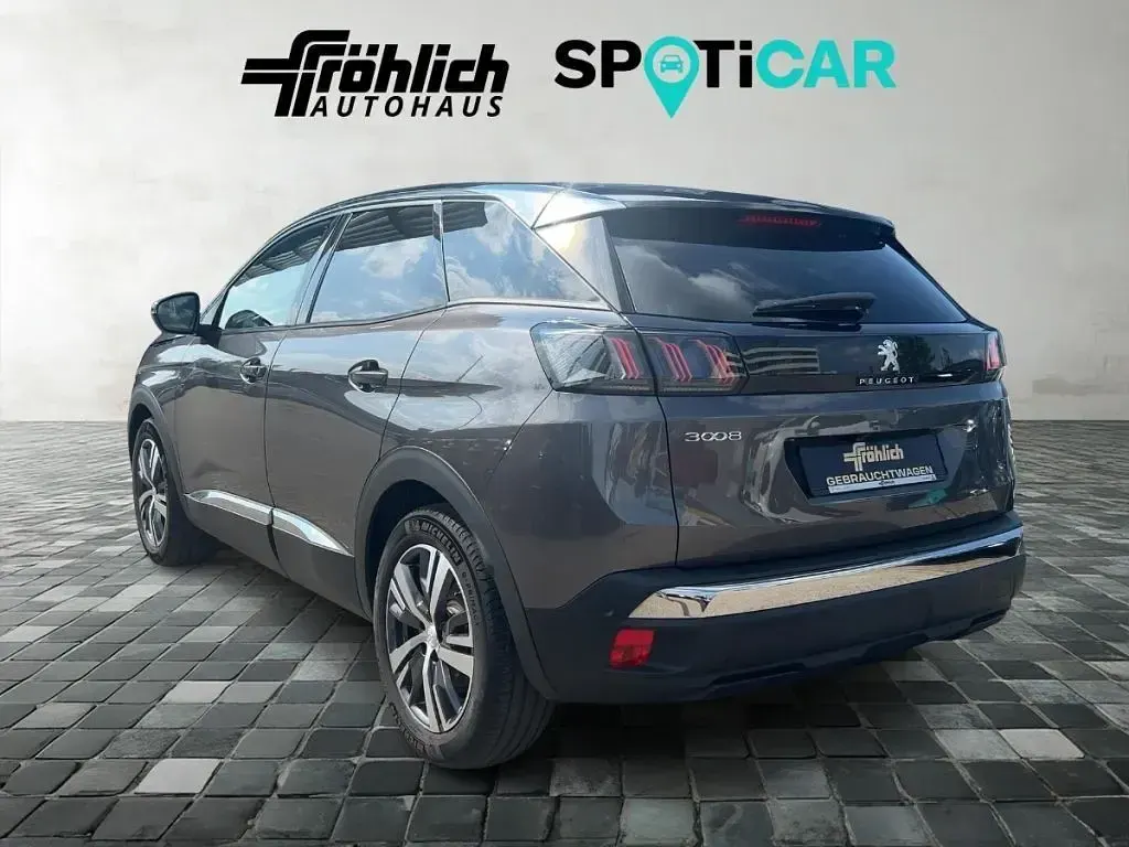 Gebraucht Peugeot 3008 Allure 131 PS (96 kW) 2024 Platinium grau metallic (metallic) SUV