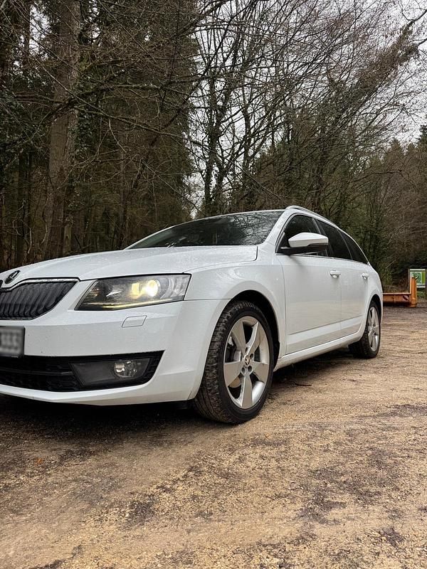 Gebraucht Skoda Octavia 150 PS (110 kW) 2014 Weiß Kleinwagen