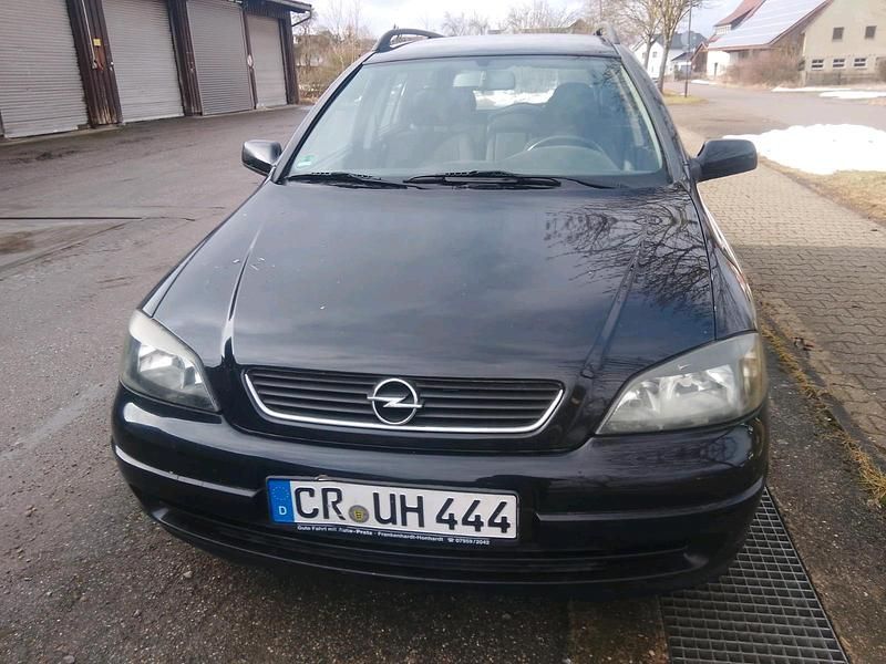 Gebraucht Opel Astra 75 PS (55 kW) 2003 Schwarz Kombi