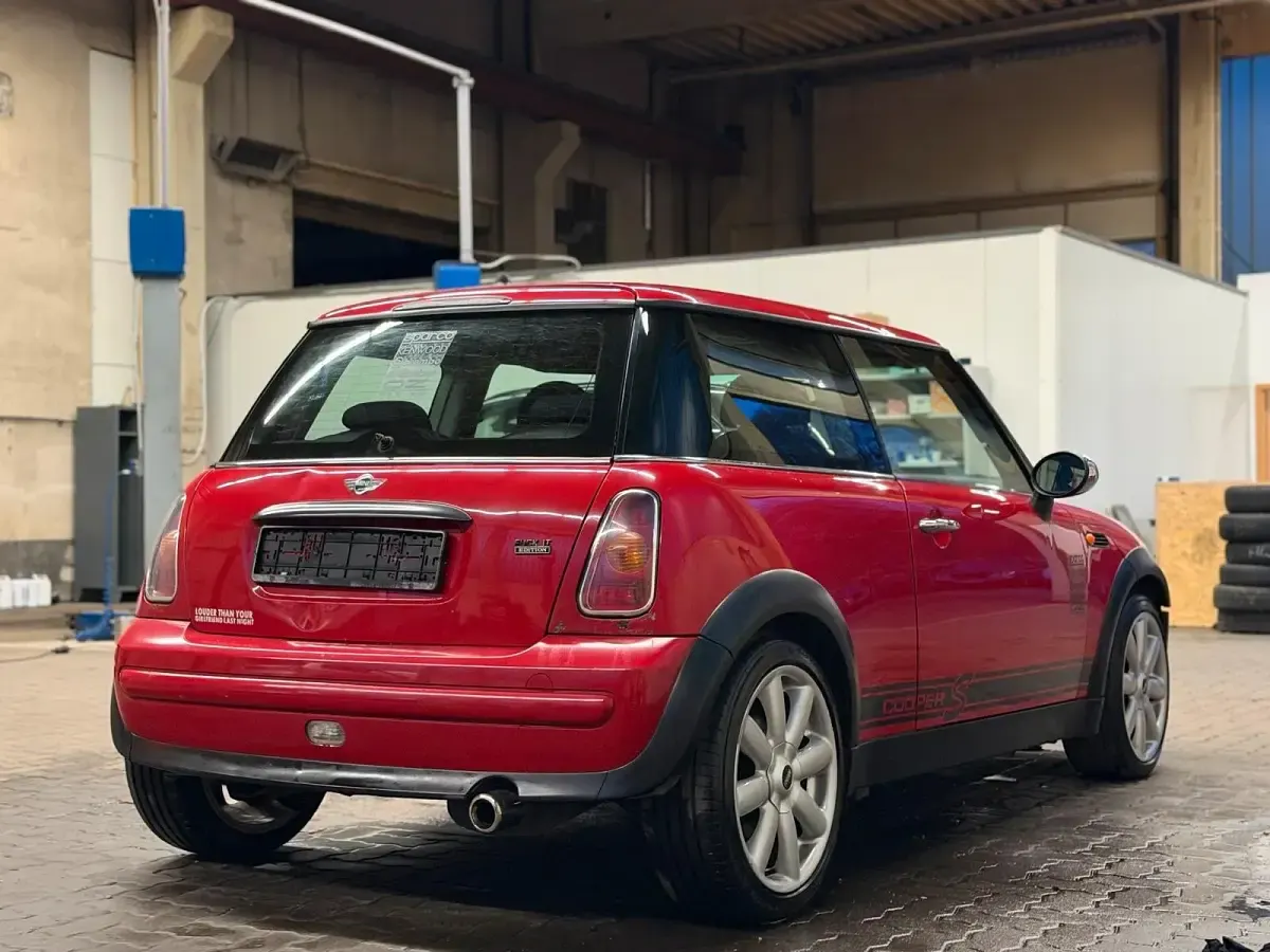 Usata Mini Cooper 116 CV (85 kW) 2003 Rosso Utilitaria