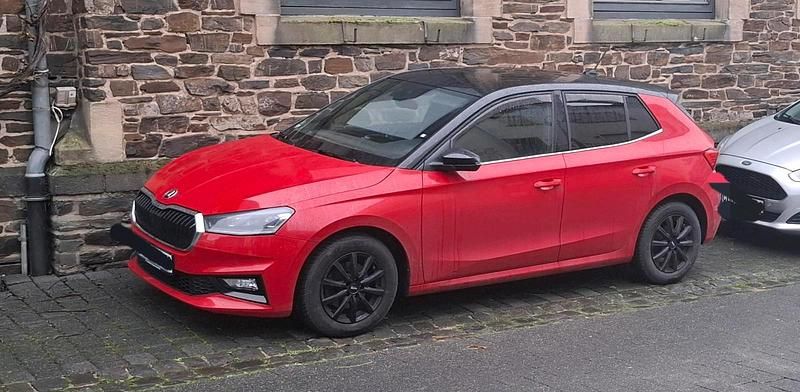 Rot Gebraucht 2022 Skoda Fabia Monte Carlo Limousine | 19.000 € (Superpreis) - Bild 1/4