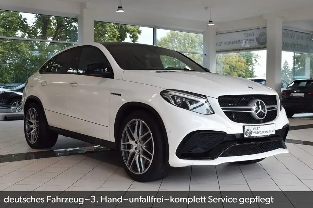 Gebraucht Mercedes GLE63 AMG AMG 557 PS (409 kW) 2019 Weiß SUV