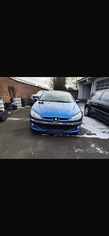 Blau Gebraucht 2002 Peugeot 206 CC Cabrio | 990 € (Guter Preis) - Bild 1/4