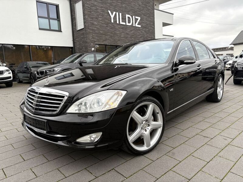Schwarz Gebraucht 2008 Mercedes S600 Limousine | 27.900 € - Bild 1/4