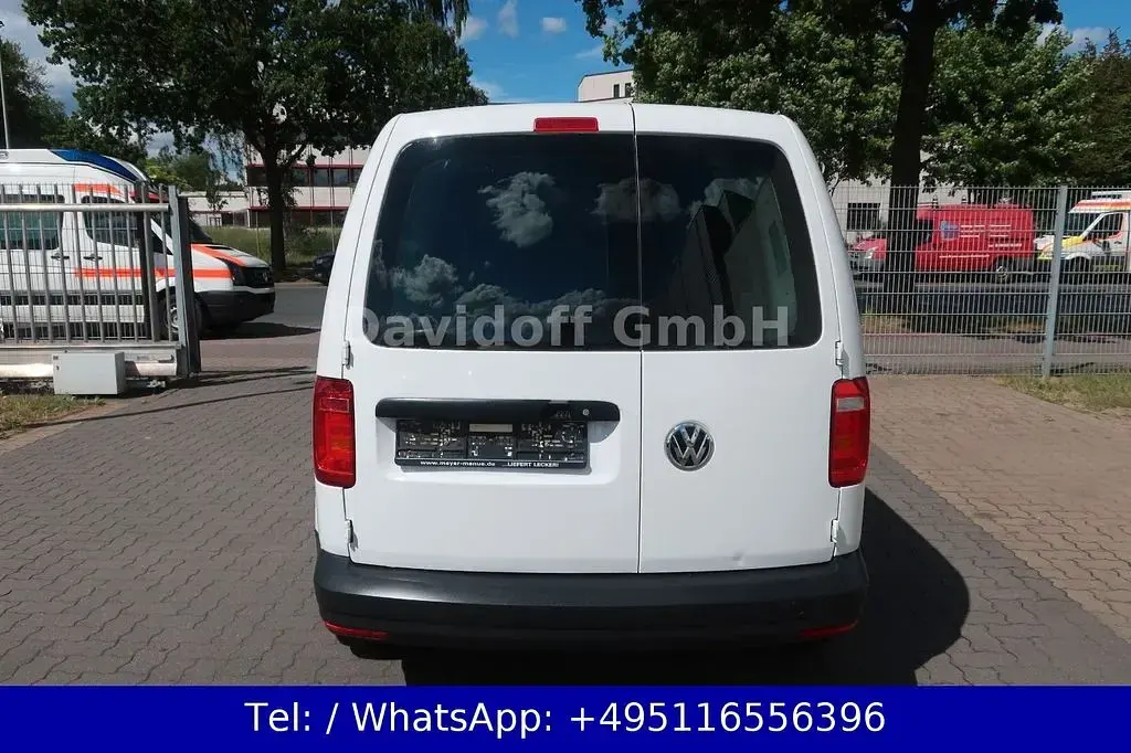 Gebraucht VW Caddy 75 PS (55 kW) 2018 Weiß Van / Kleinbus