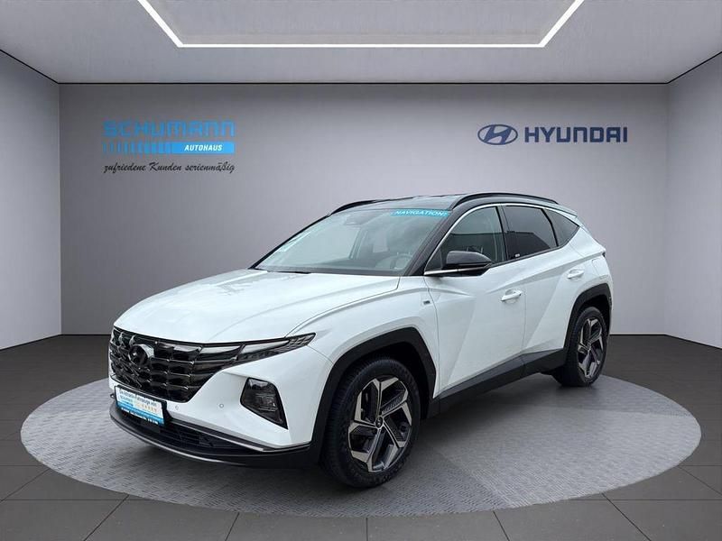 Weiß Gebraucht 2021 Hyundai Tucson Turbo SUV | 25.990 € (Etwas zu teuer) - Bild 1/4