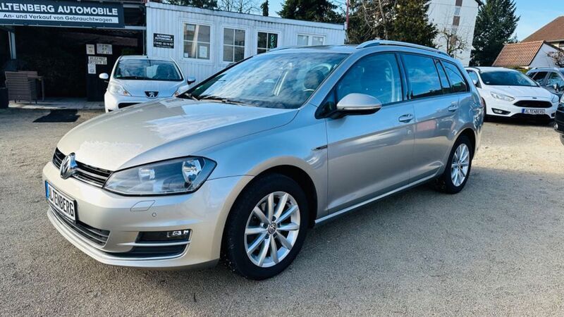 Grau Gebraucht 2015 VW Golf VII LOUNGE Kombi | 6.999 € (Guter Preis) - Bild 1/4