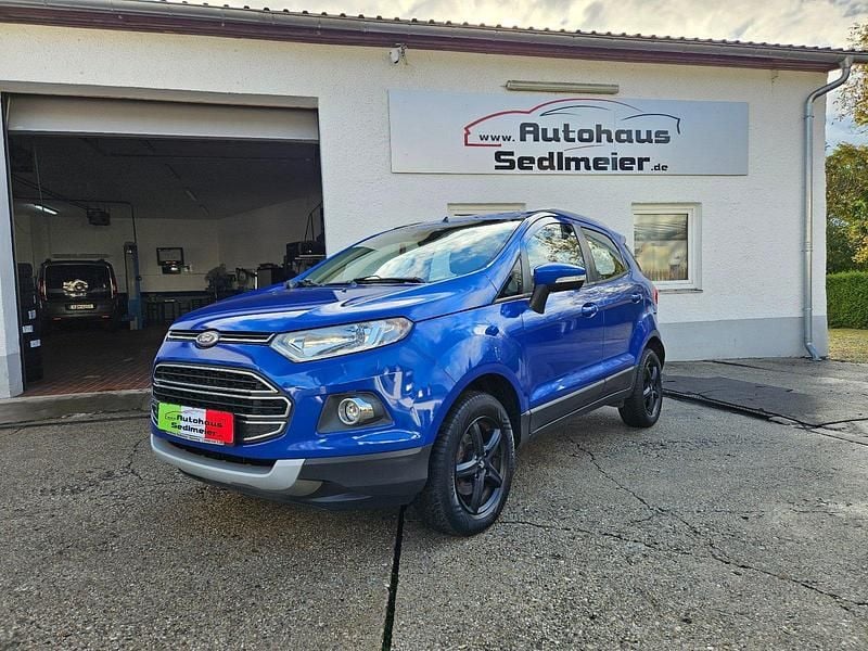 Gebraucht Ford Ecosport Titanium 125 PS (91 kW) 2016 Kinetic blau metallic SUV