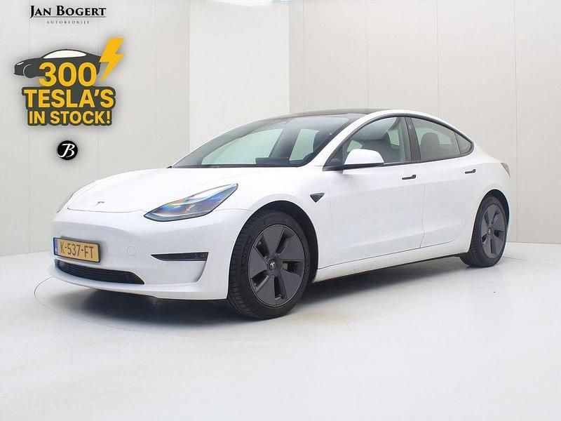 Weiß Gebraucht 2020 Tesla Model 3 Long Range AWD Limousine | 22.900 € (Fairer Preis) - Bild 1/4