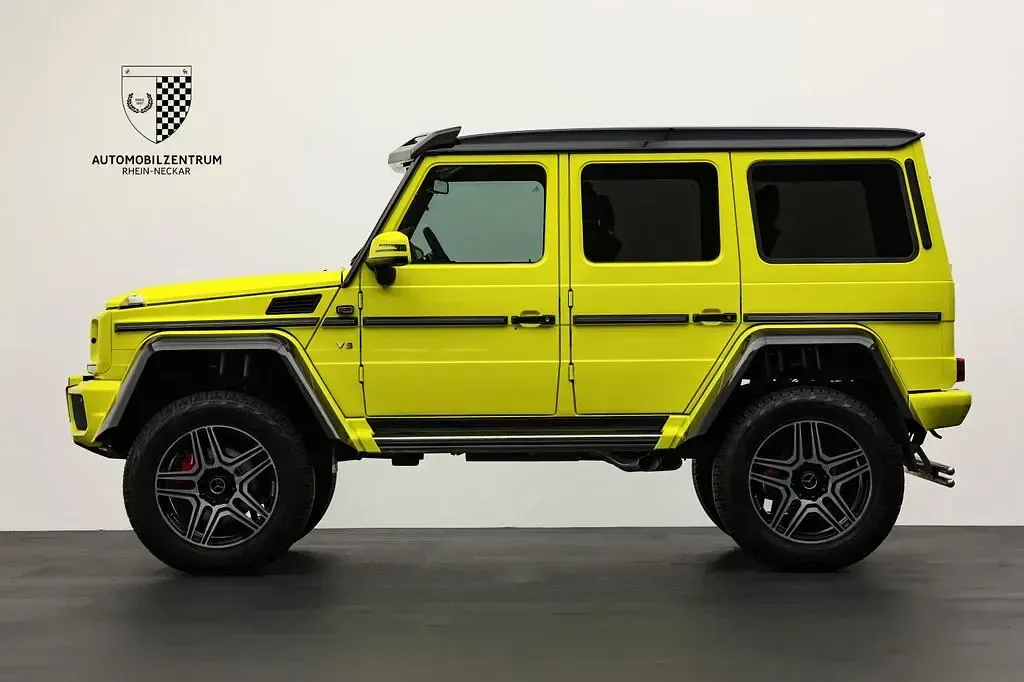 Gebraucht Mercedes G500 4x4² 421 PS (309 kW) 2016 Gelb SUV