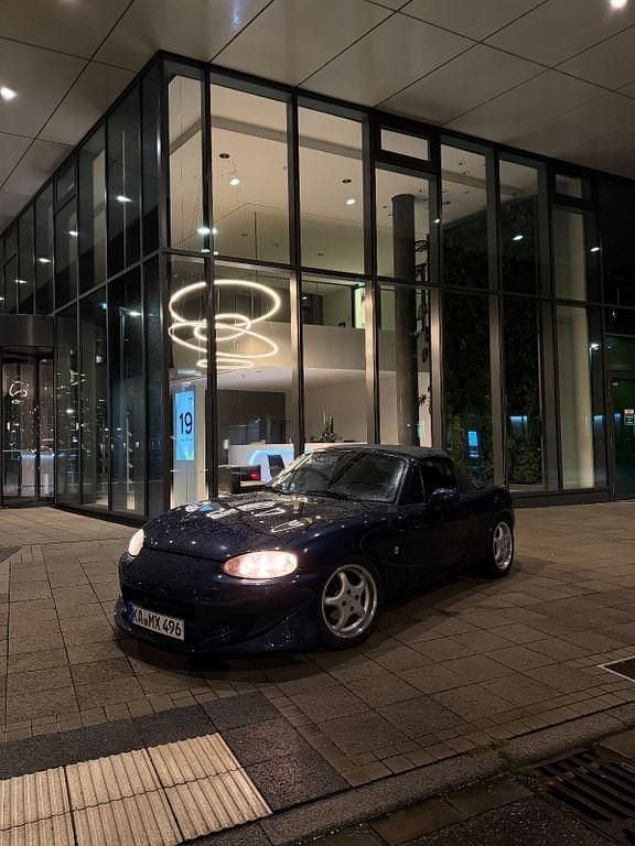 Gebraucht Mazda MX5 110 PS (80 kW) 1998 Blau Cabrio