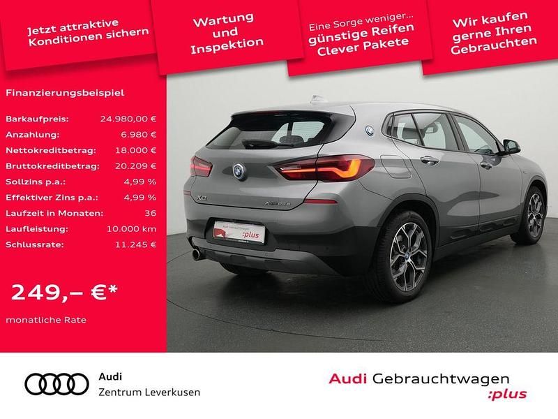 Gebraucht BMW X2 Sport Line 220 PS (161 kW) 2022 Skyscraper grau SUV
