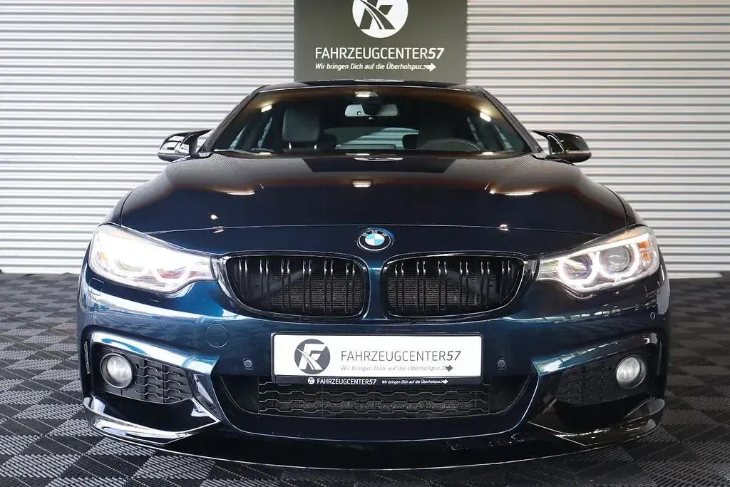 Käytetty BMW 440 M Performance 326 HP (239 kW) 2016 Sininen Coupe - kaksiovinen