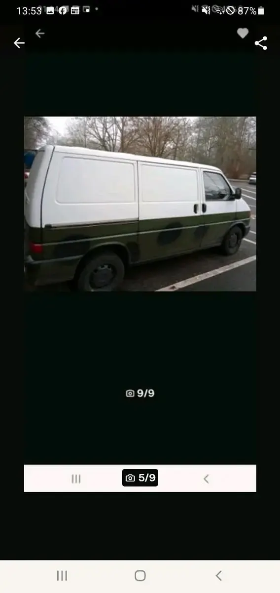 Gebraucht VW T4 90 PS (66 kW) 1998 Weiß Van