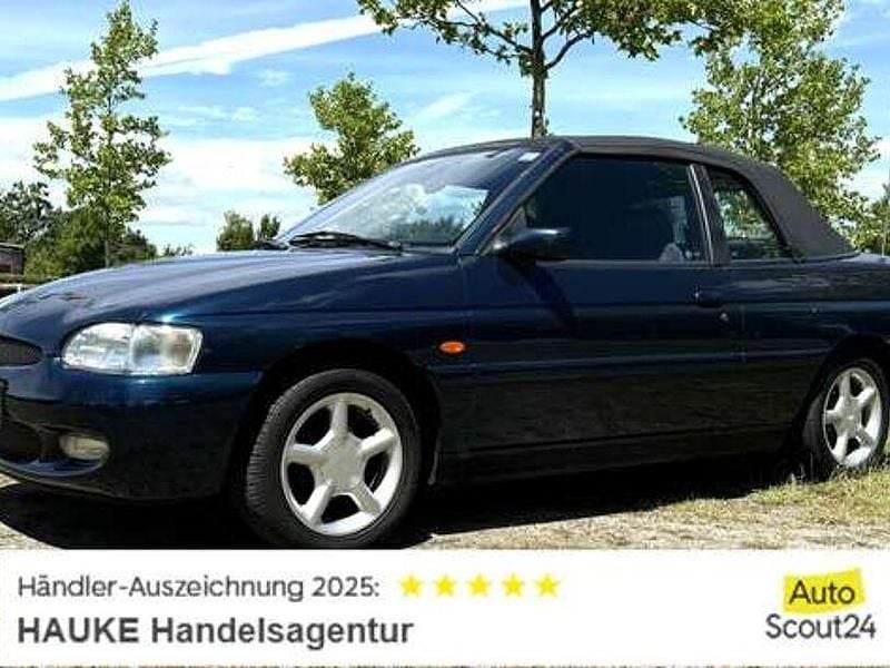 Second-hand Ford Escort 77 CP (56 kW) 1995 Albastru Cabrio