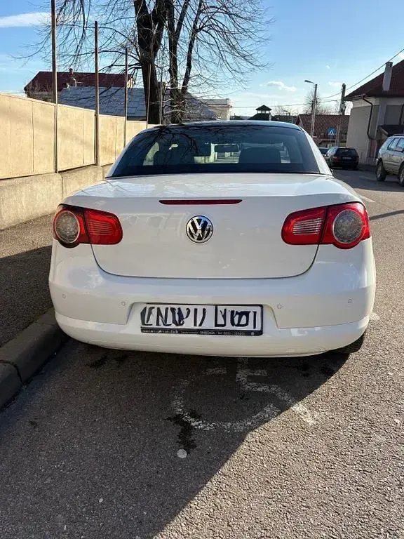 Gebraucht VW Eos 140 PS (102 kW) 2008 Weiß Cabrio