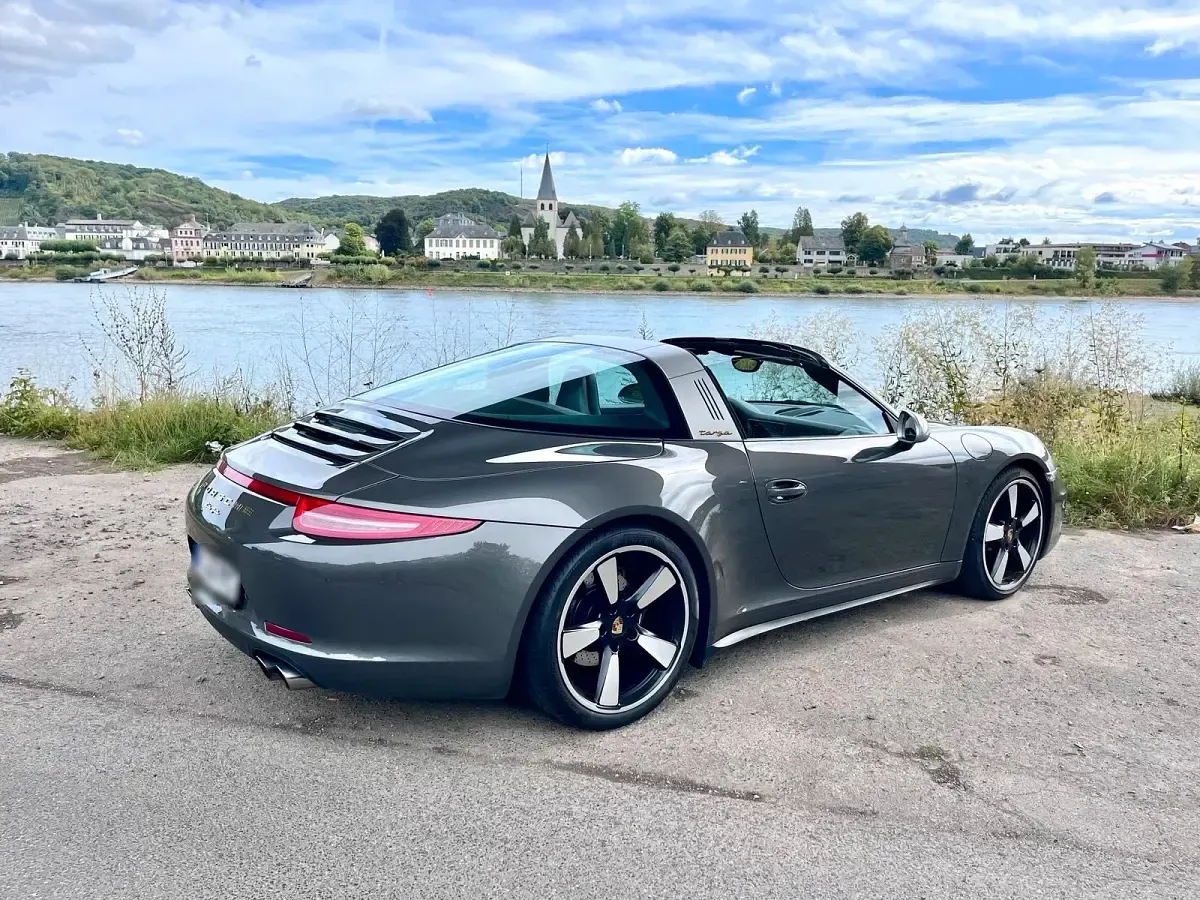 Usata Porsche 991 350 CV (257 kW) 2015 Grigio Cabrio
